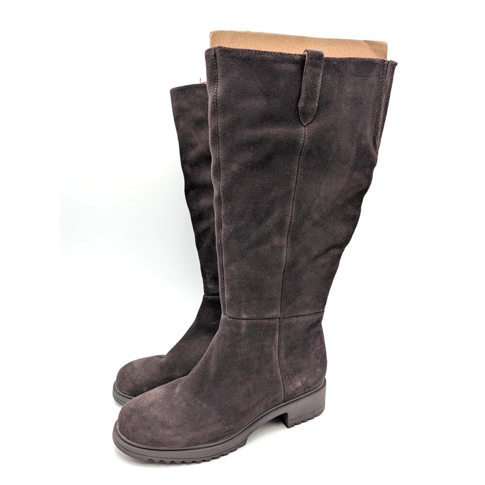 Blondo Calise Waterproof Platform Knee High Boots Women's Brown Size US8.5M EU39